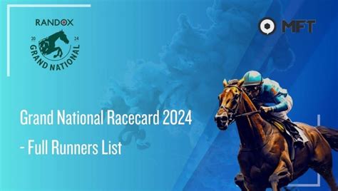 grand national race cards 2024|Grand National Racecard 2024 .